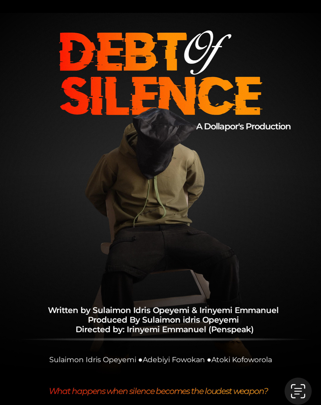 DEBT OF SILENCE  (2026) official poster on Minflix