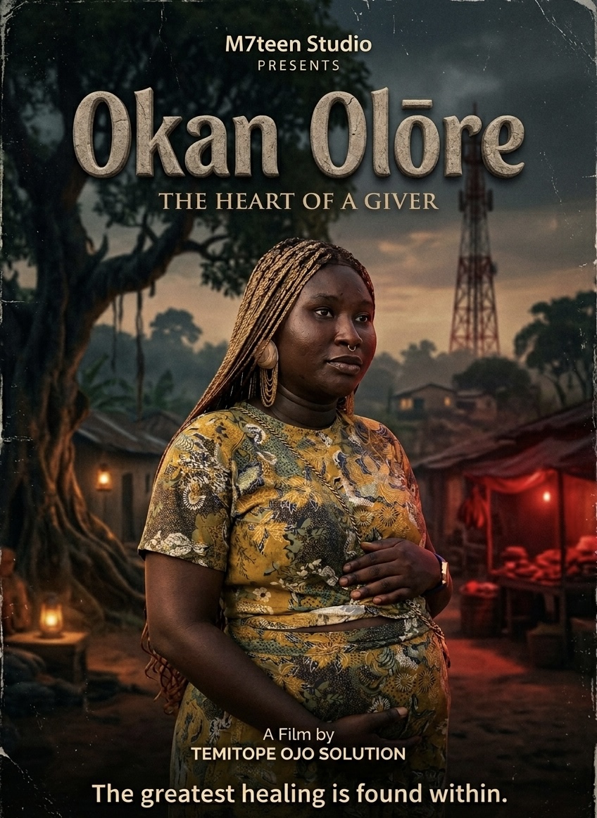 Okan Olore (the heart of a giver) (2026) official poster on Minflix