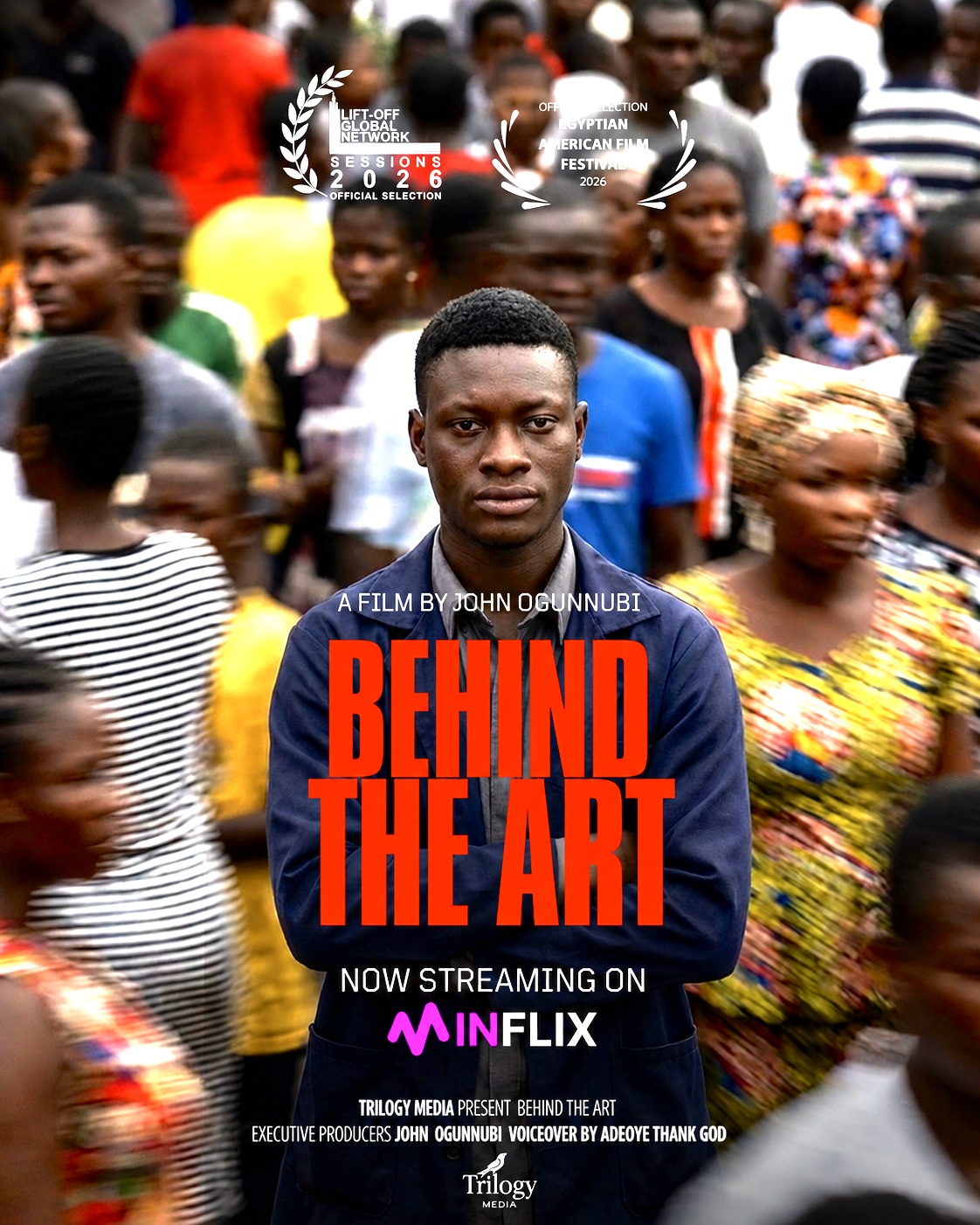Behind The Art (2026) official poster on Minflix